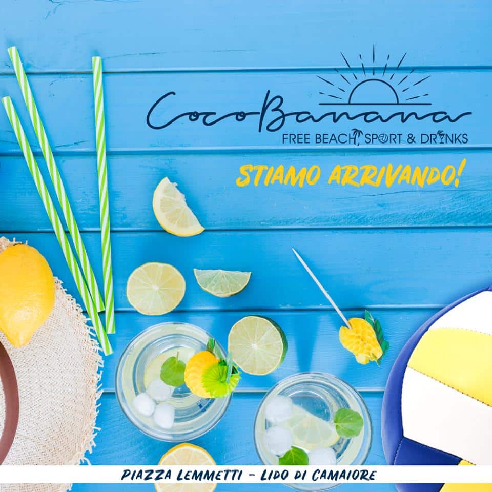 A Lido di Camaiore arriva CocoBanana, il nuovo modo di vivere l’estate!