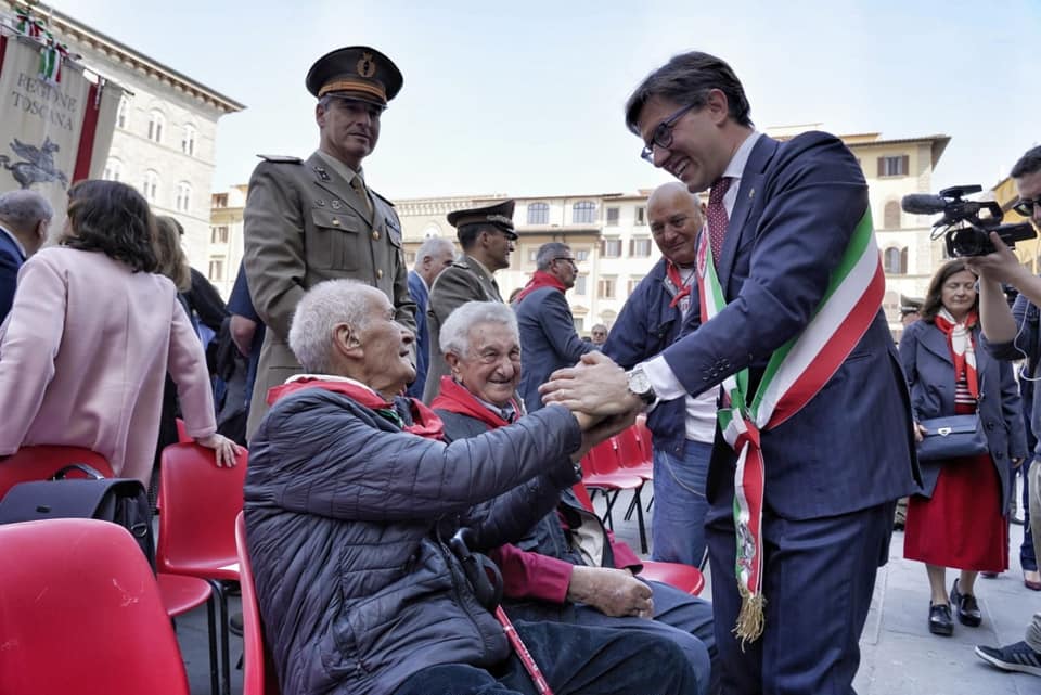 25 aprile a Firenze, Nardella: “Non festeggiare la Liberazione è rifiutare la storia”