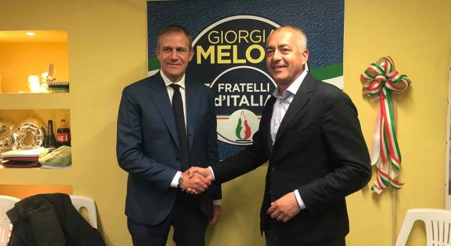 Coluccini e Francesco Macrì, presidente di Estra per una svolta green