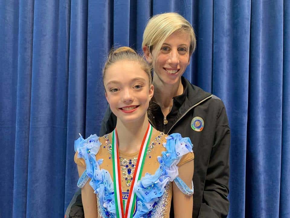 Sara Rocca al Torneo Internazionale di Baku con la Nazionale Junior di ginnastica ritmica