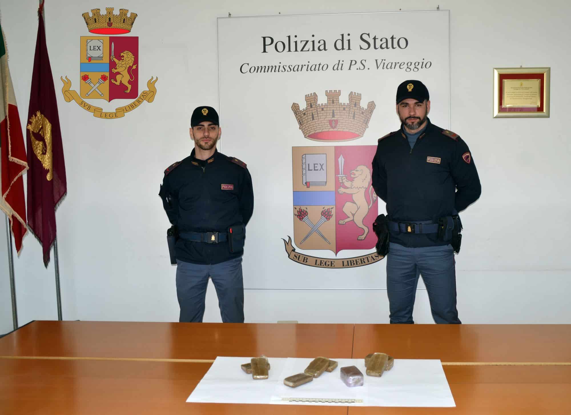 Droga, marocchino arrestato dalla Polizia a Viareggio finisce in carcere