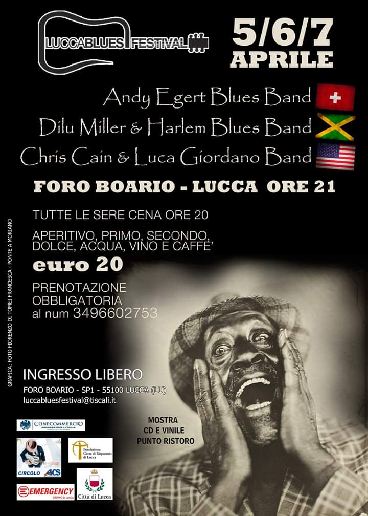 Al via la sesta edizione del Lucca Blues Festival