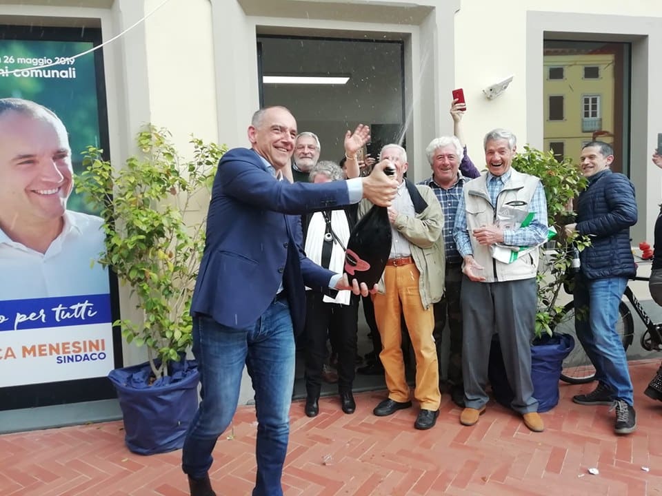 Luca Menesini del Pd stravince al primo turno: rieletto sindaco di Capannori