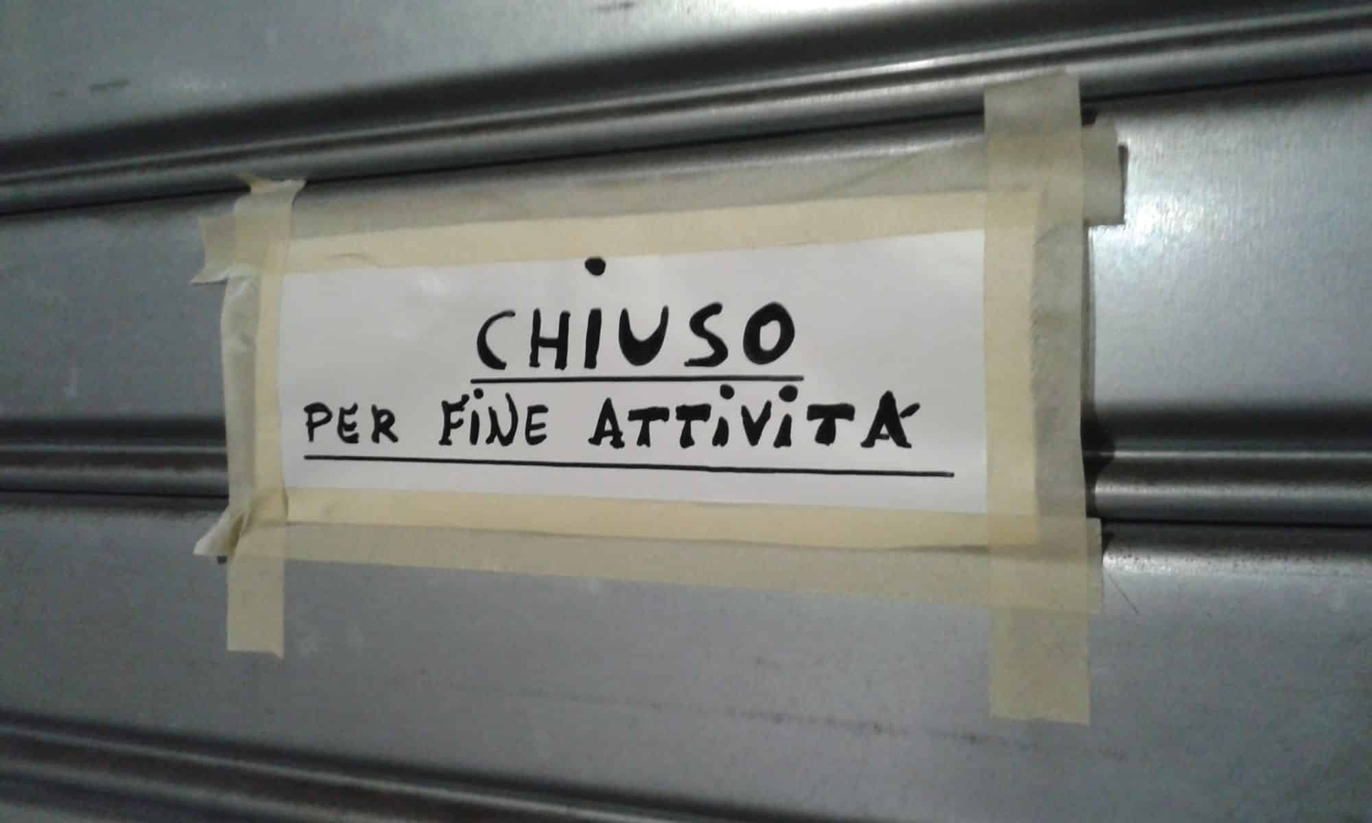 Chiuso per fine attività