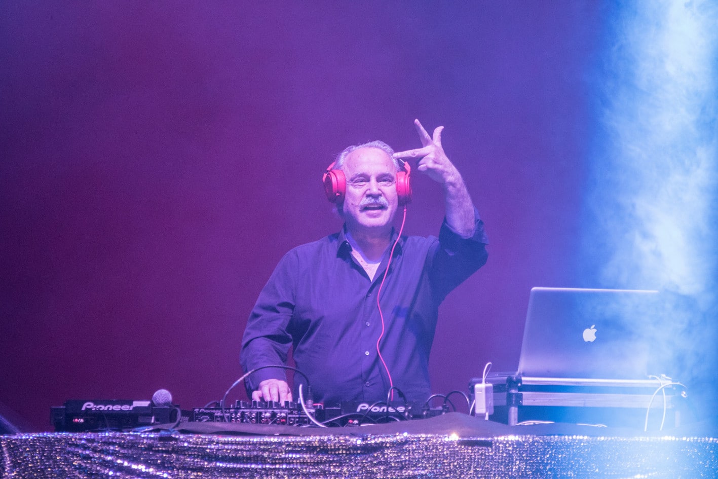 Giorgio Moroder al Mandela Forum di Firenze nell’ambito del primo tour live europeo