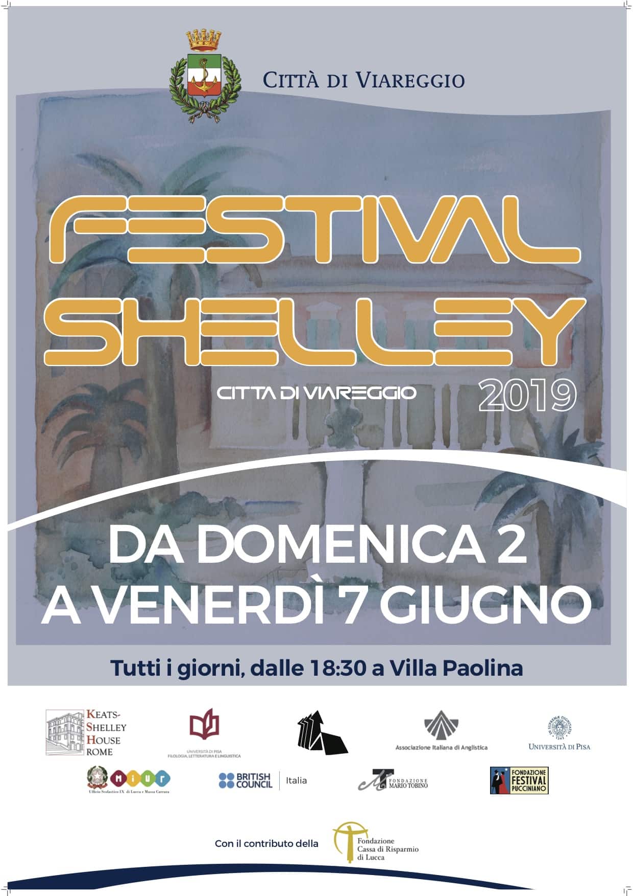 Festival Shelley, domani parte la Summer School internazionale