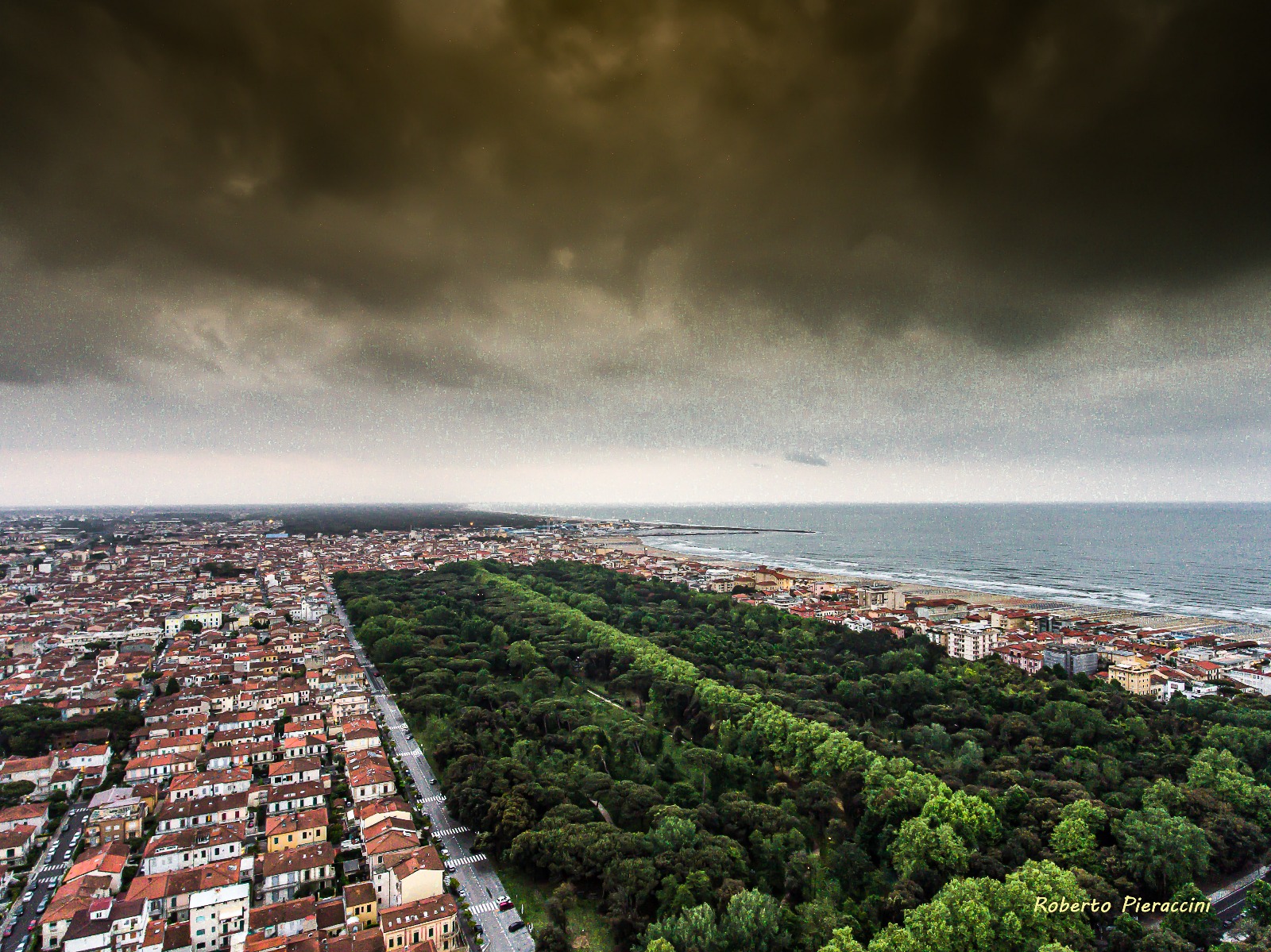 Viareggio dal drone