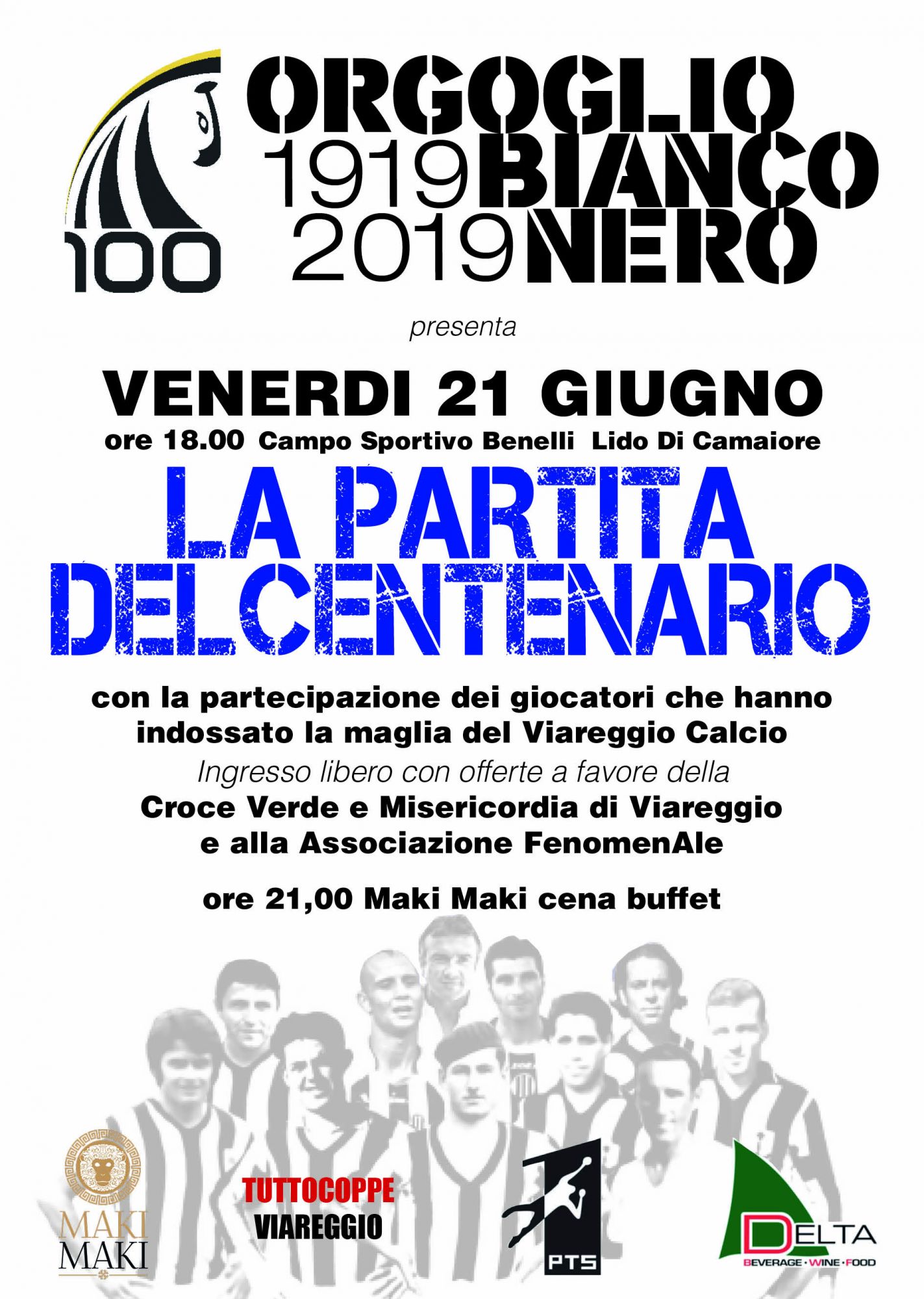 Orgoglio Bianconero, domani la partita del centenario