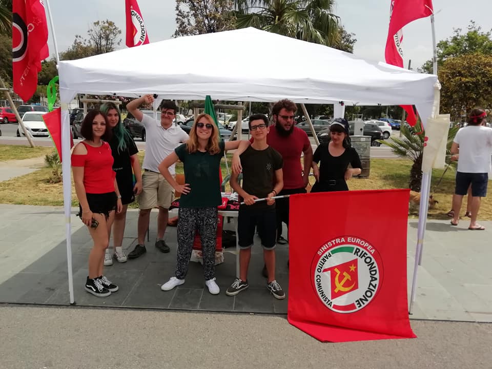 Continuano i gazebo di Rifondazione Comunista in difesa della sanità pubblica