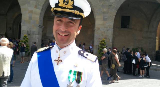 Federico Giorgi lascia Viareggio dopo 7 anni: sarà comandante a Gaeta