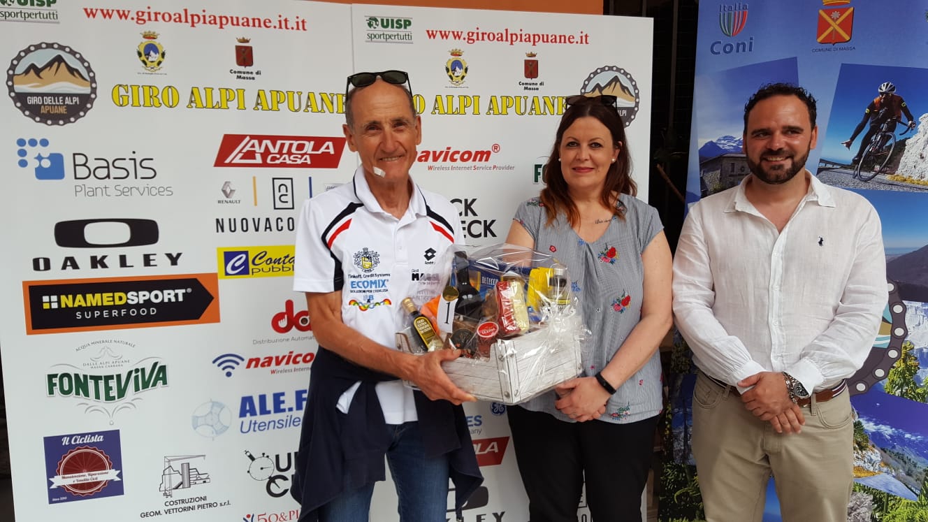Paolo Menchi vince la Gran Fondo delle Alpi Apuane