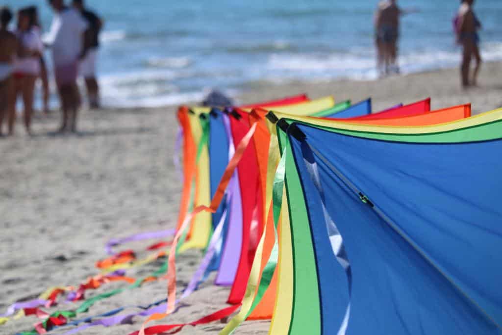 Aquiloni a Lido di Camaiore