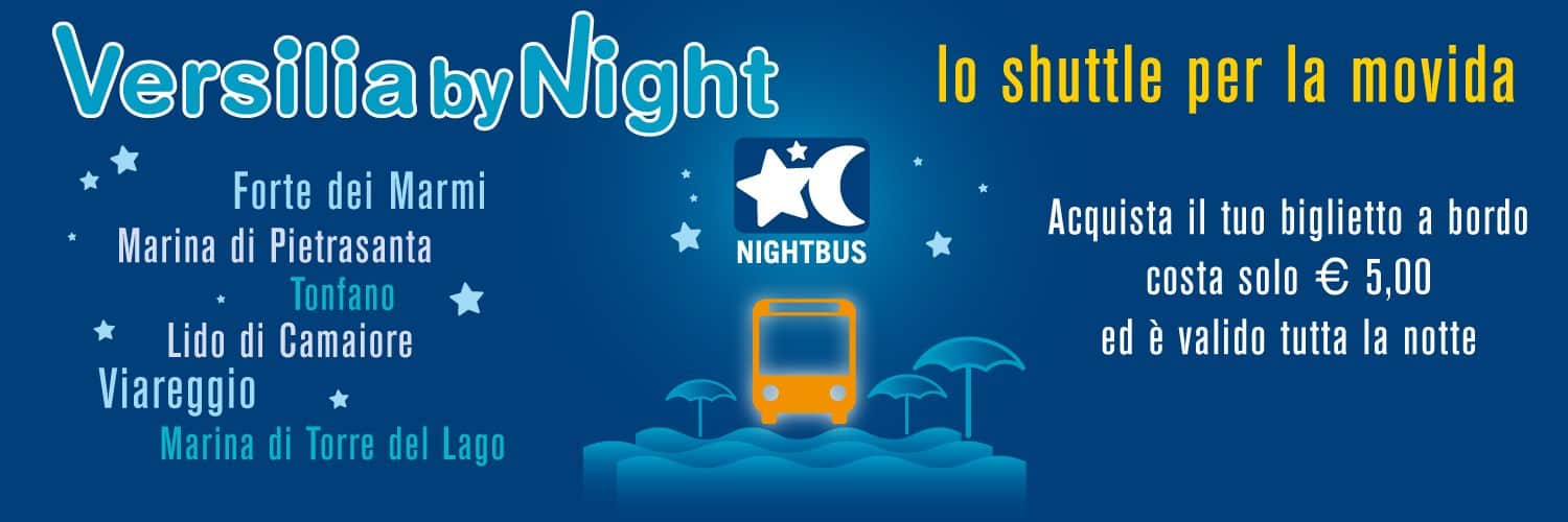 Movida in sicurezza, torna il bus “Versilia by night”