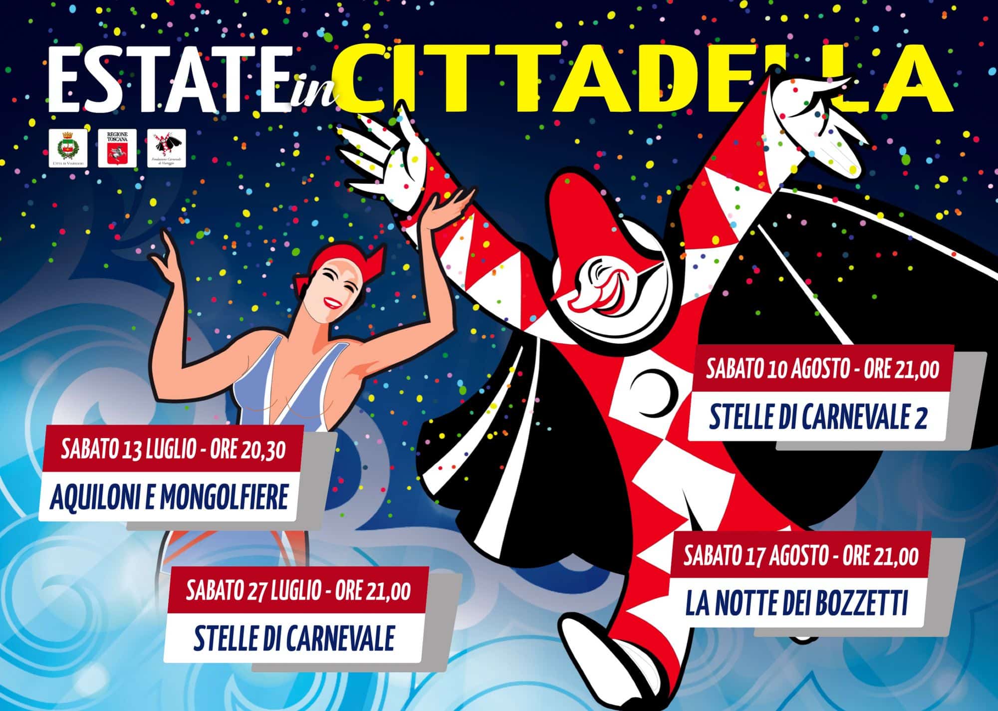 Estate in Cittadella del Carnevale, ricco programma di eventi