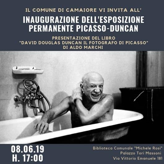 A Camaiore inaugurazione dell’esposizione permanente “Picasso-Duncan”