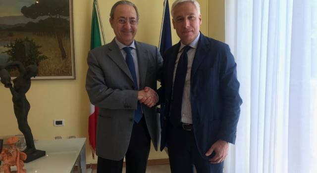 Il nuovo prefetto di Lucca incontra il sindaco di Viareggio
