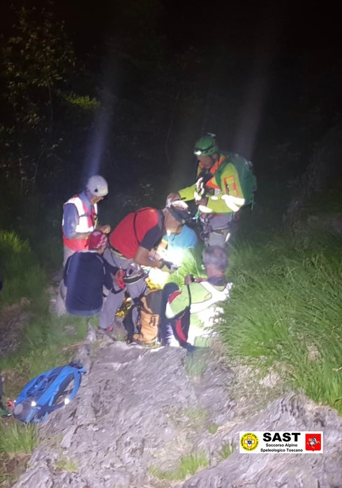 Escursionista livornese colto da spossatezza sulle Apuane e salvato dal Soccorso Alpino
