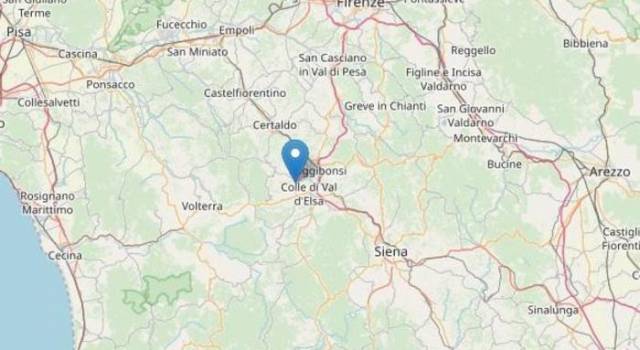 La terra torna a tremare in Toscana: scossa di magnitudo 2.7 nel senese