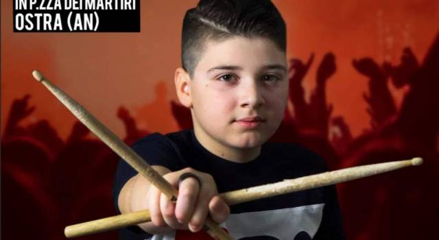 Ha solo 10 anni e partecipa al raduno dei batteristi: in bocca al lupo a Christian Mazzotta