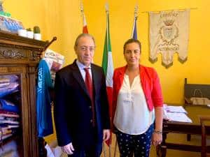 Prefetto Falco e sindaco DAmbrosio comune Altopascio
