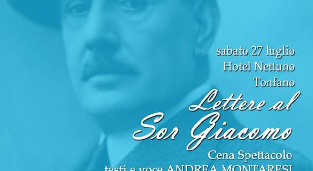 &#8220;Lettere al Sor Giacomo&#8221;, evento dedicato a Puccini all&#8217;hotel Nettuno a Marina di Pietrasanta