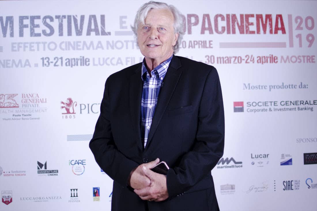 Addio all’attore Rutger Hauer, al Lucca Film Festival 2019 lasciava il suo messaggio ambientalista per le nuove generazioni