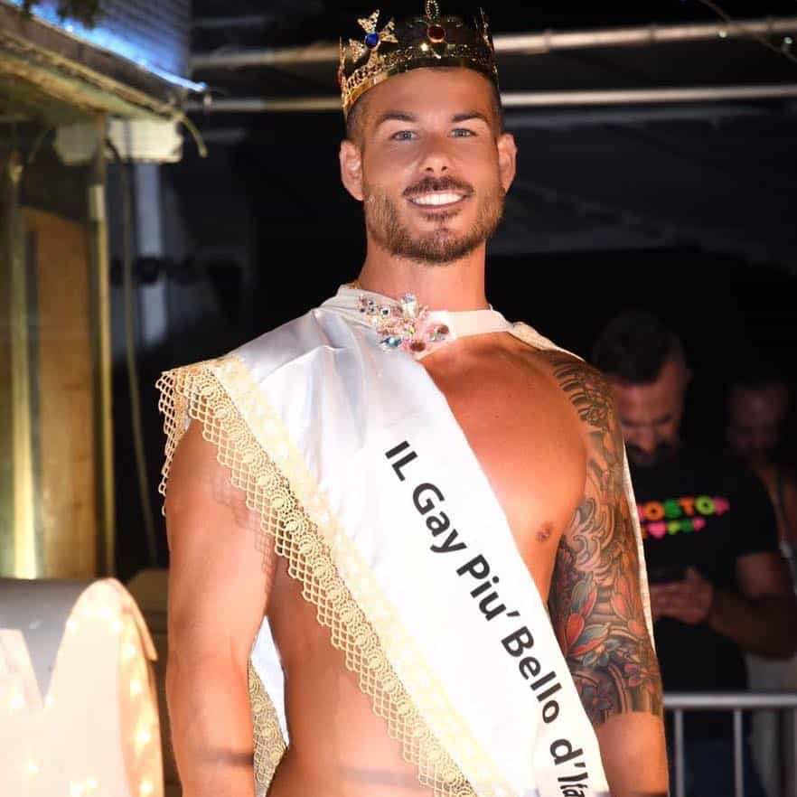 E’ Mattia il gay più bello d’Italia 2019