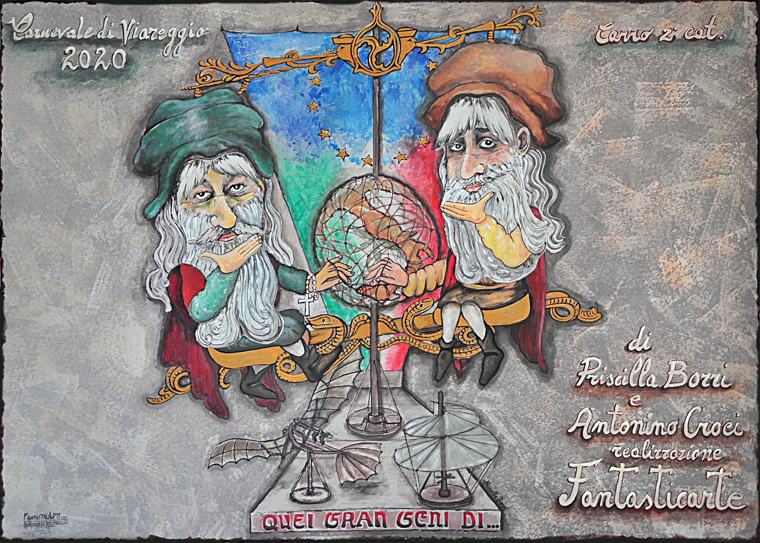 CARRO 2 CATEGORIA Fantasticarte srl Quei gran geni di...