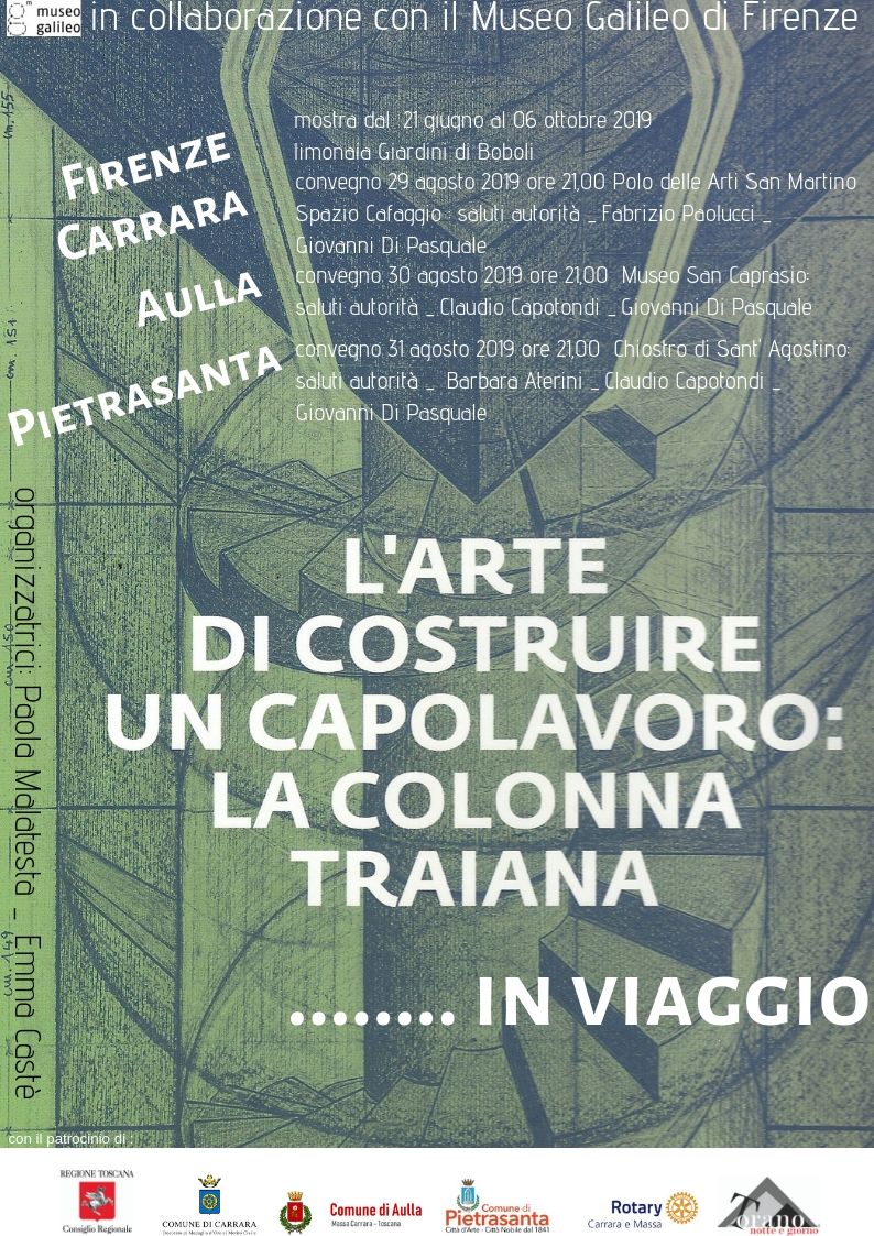Locandina ciclo incontri Colonna Traiana