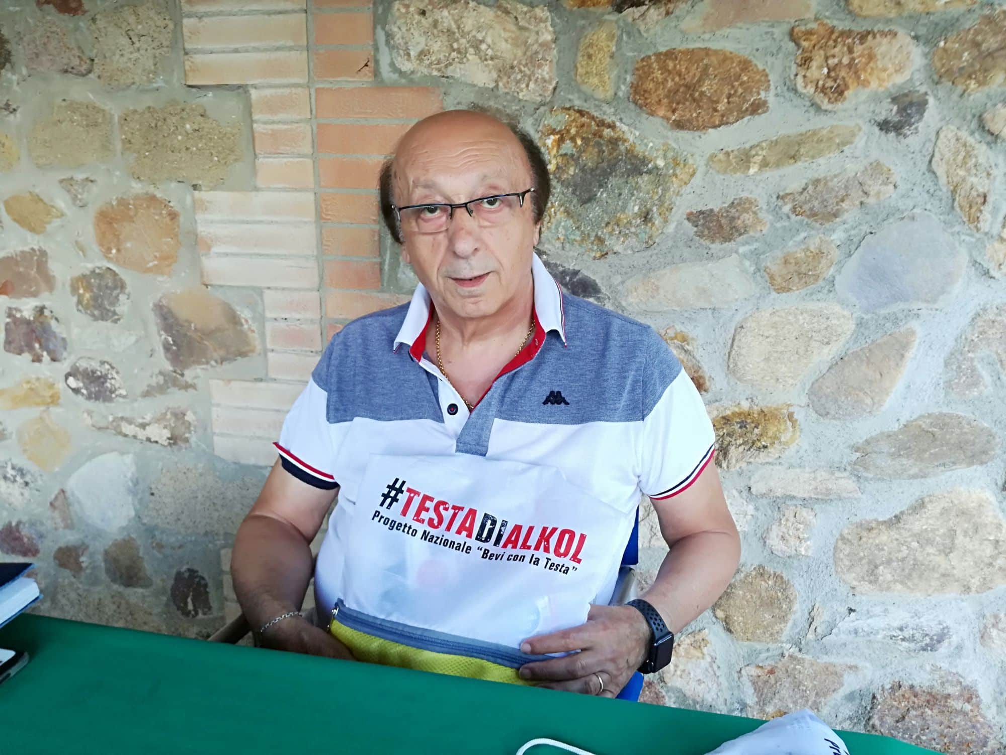 “Non fare la Testadialkol”, anche Luciano Moggi contro la guida da ubriachi