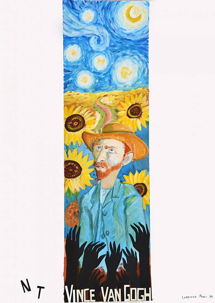 MASCHERA ISOLATA Paoli Lorenzo Vincent Van Gogh