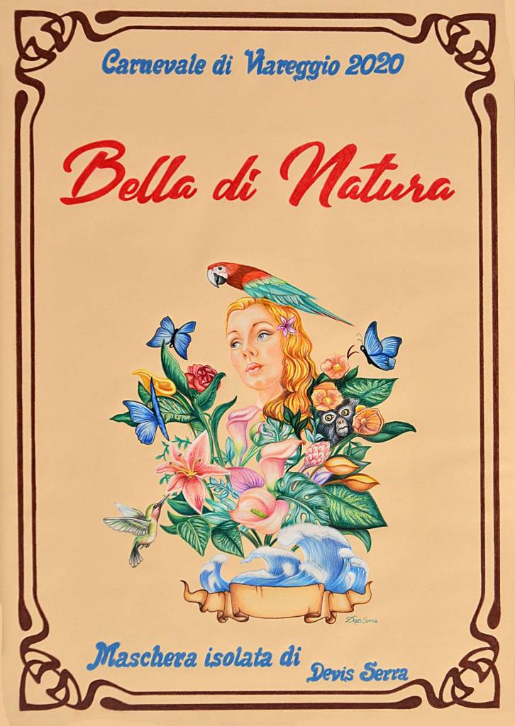 MASCHERA ISOLATA Serra Devis Bella di natura