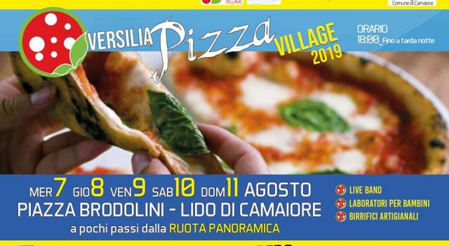 Versilia Pizza Village, appuntamento a Lido di Camaiore dal 7 all&#8217;11 agosto