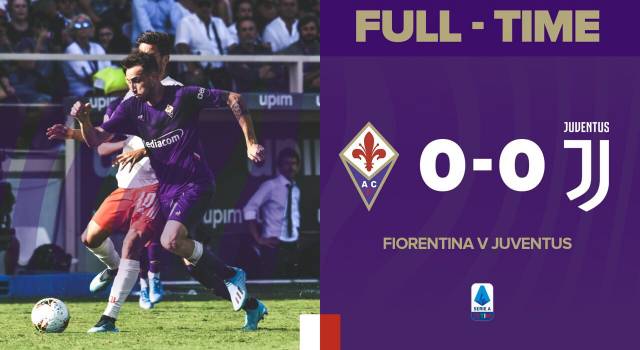 La Fiorentina frena la Juventus, 0-0 al Franchi: standing ovation per Ribery