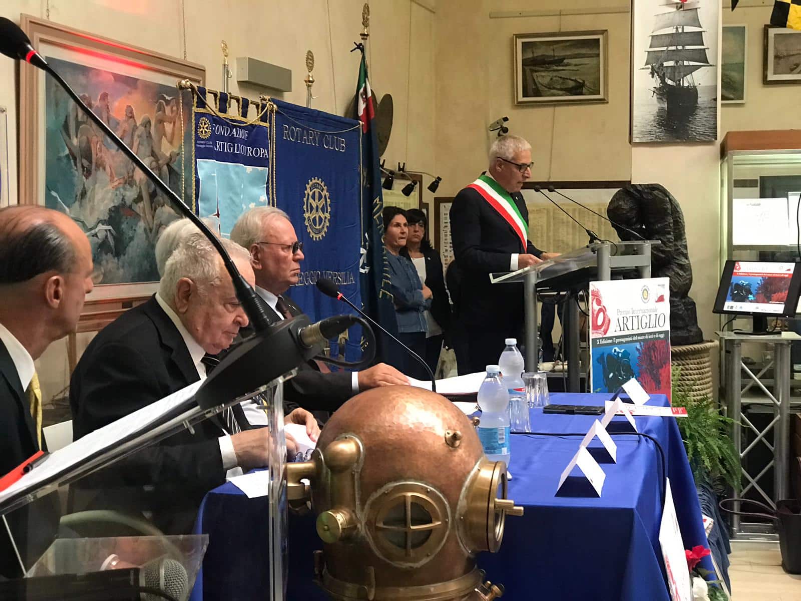 Premio Artiglio 2019, l’intervento del sindaco di Viareggio