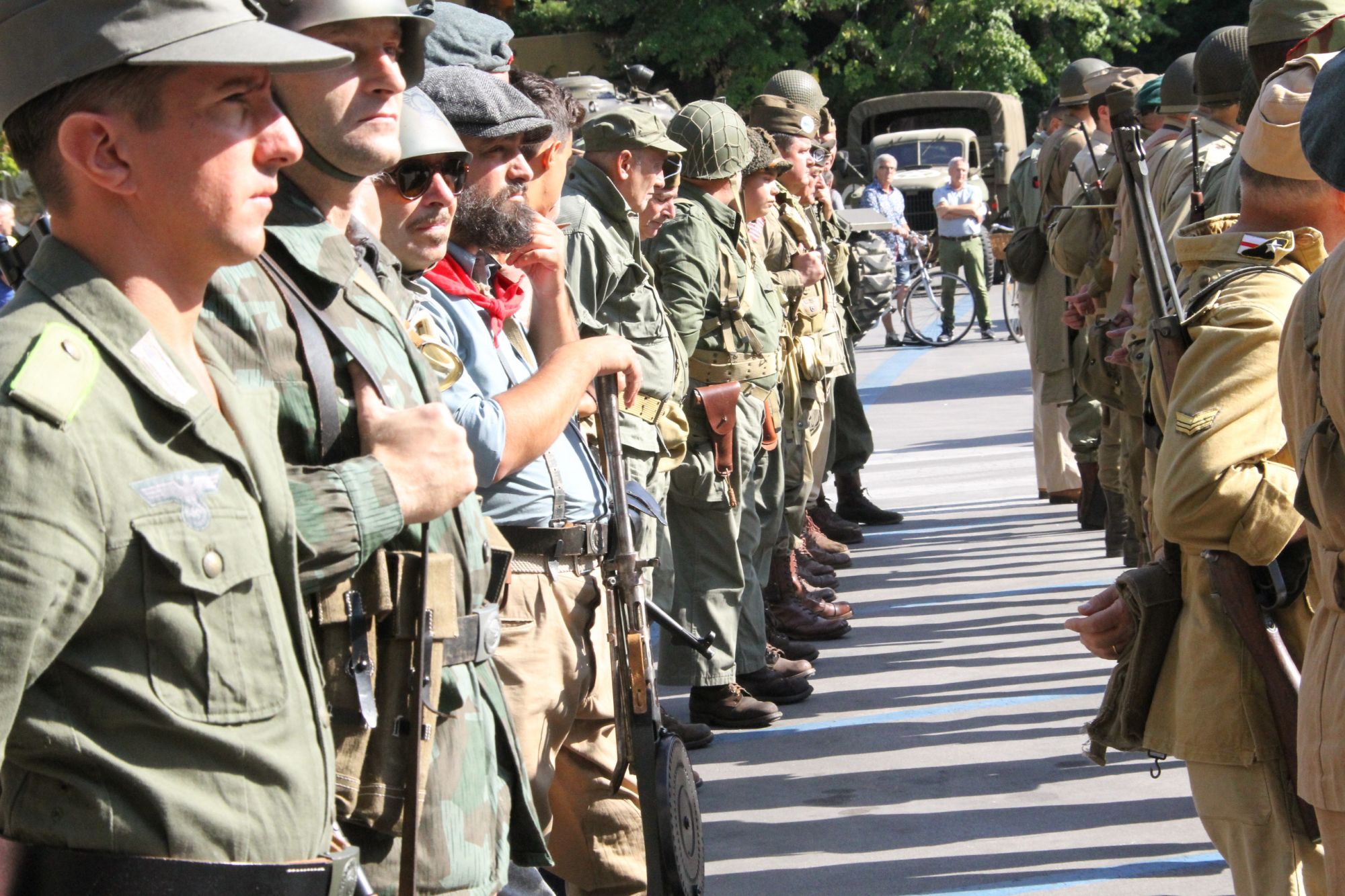 Foto parata militare Liberazione Pietrasanta 2019