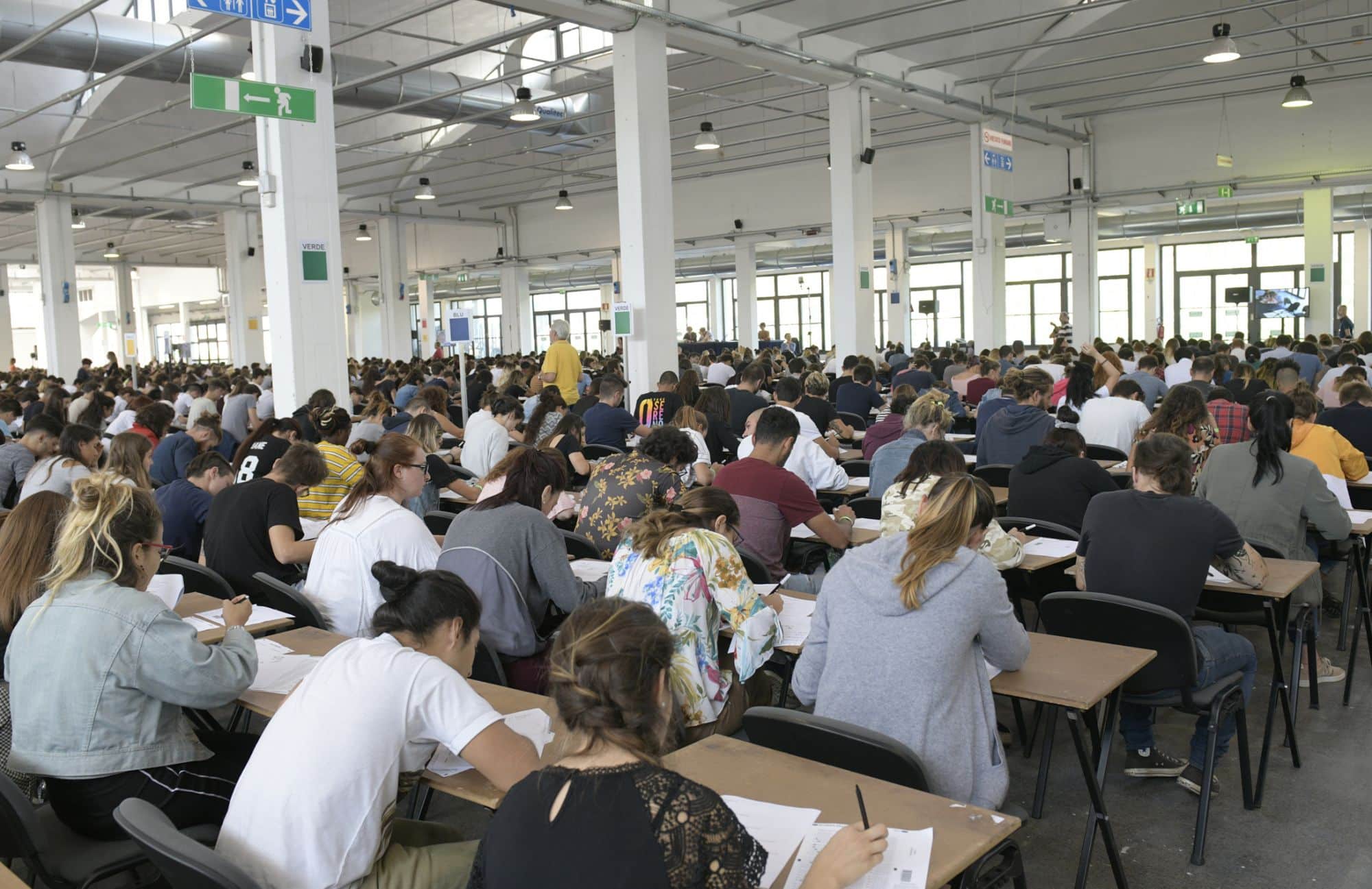 In 7 mila a Lucca per i test di ammissione all’Università