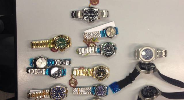 Contraffazione di orologi di lusso, blitz della Gdf di Viareggio e Pisa: sgominata la banda