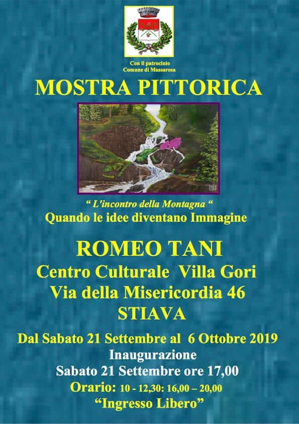 Il centro culturale Villa Gori di Stiava ospita la mostra “L’incontro della Montagna – Quando le idee diventano immagine”