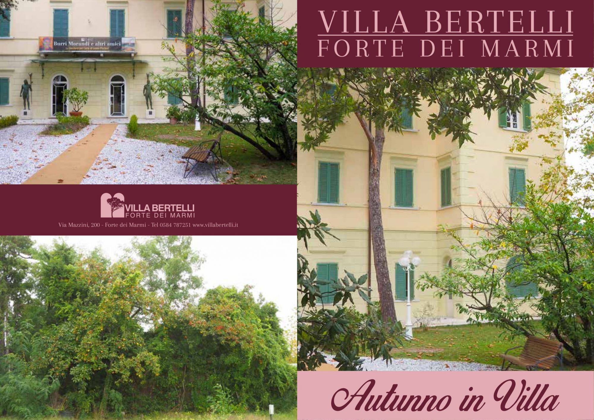 Autunno a Villa Bertelli