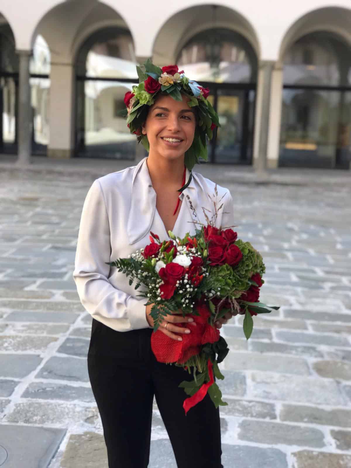 Congratulazioni a Elisa Carloni: laureata con 110 e lode in Diritto dell’Impresa, del Lavoro e delle Pubbliche Amministrazioni