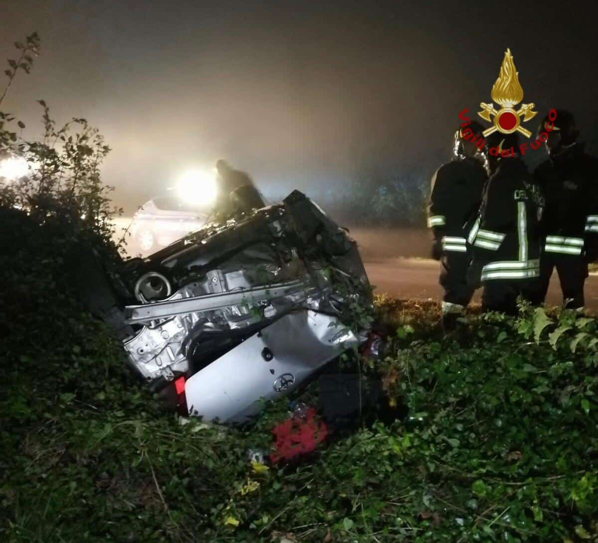 Carambola nell’aretino, centauro in ospedale