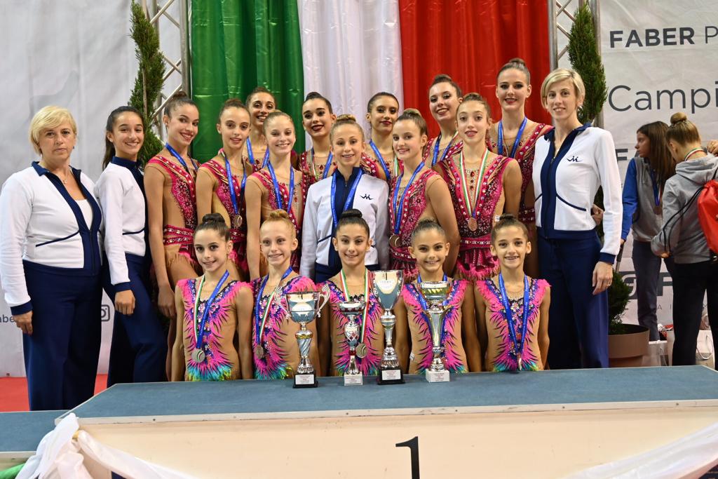 Tre podi per la Ginnastica Motto al campionato   nazionale di Insieme Gold