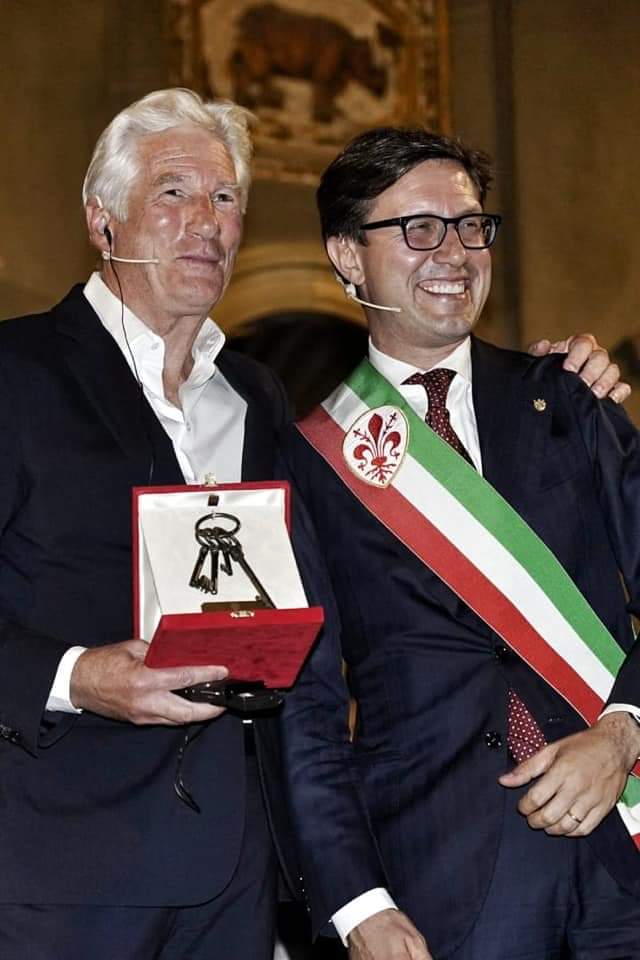 Risultati immagini per richard gere firenze 2019