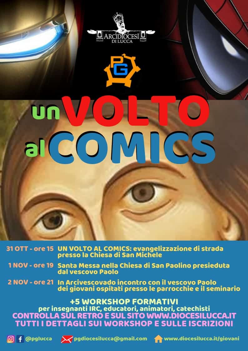 Fumetto e Fede, l’Arcidiocesi ai Comics