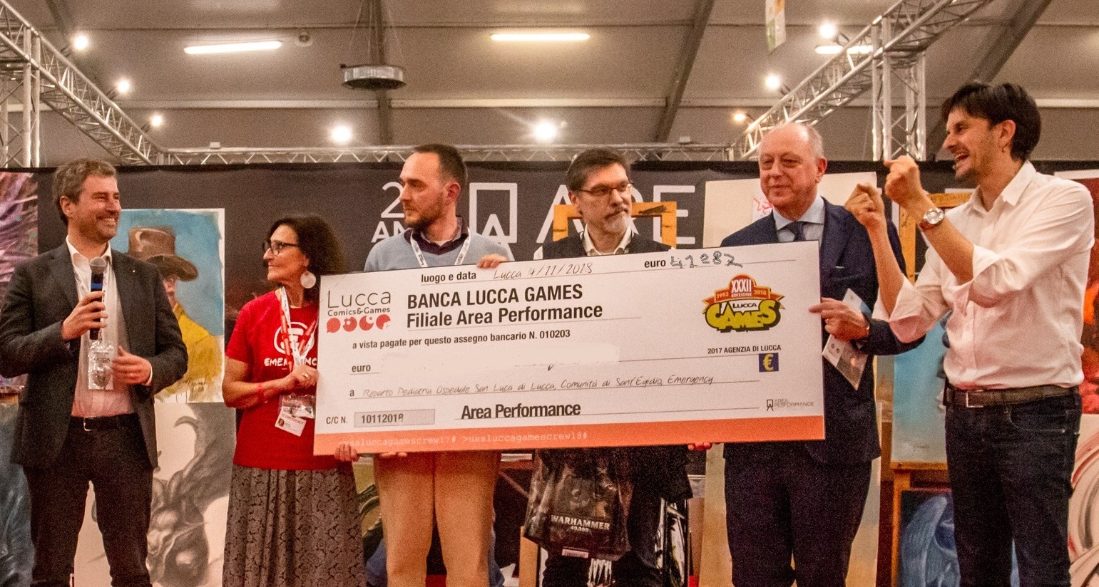 Lucca Comics, raccolti 41mila euro all’asta di beneficenza