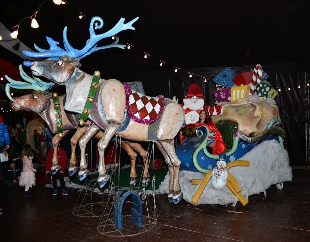 La Cittadella del Carnevale si illumina con le luci di Natale