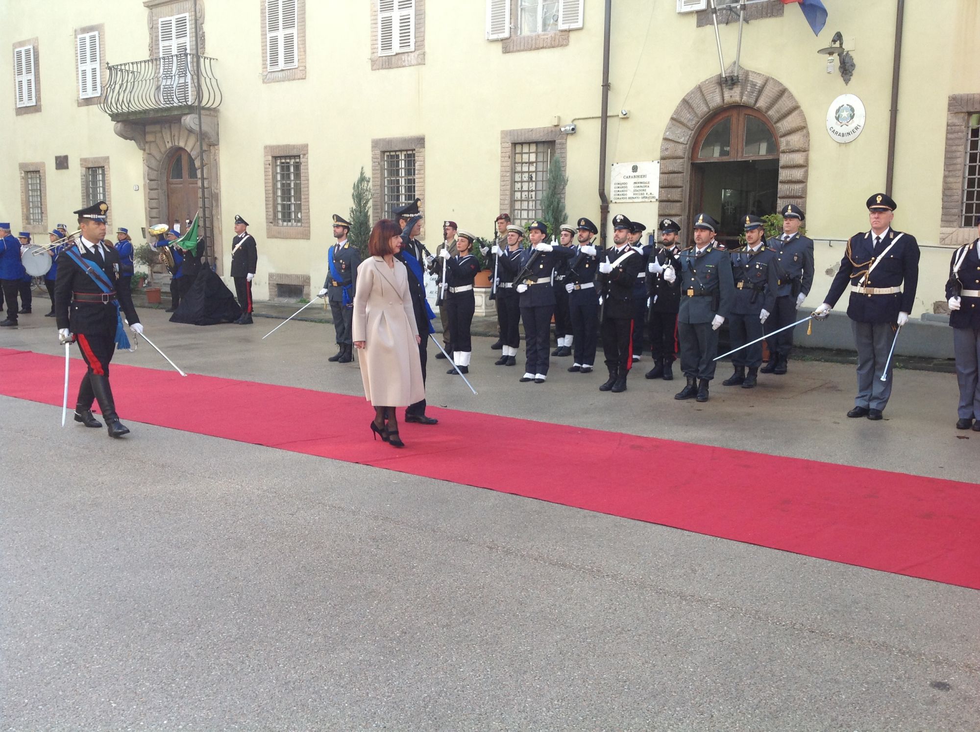 4 novembre, le celebrazioni in Cortile degli Svizzeri