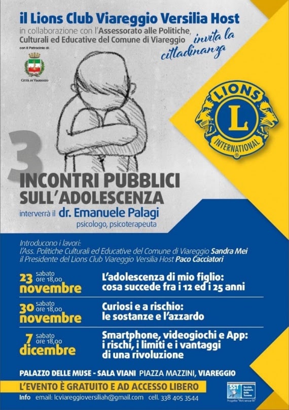 A Viareggio incontri pubblici sull’adolescenza - Versiliatoday.it