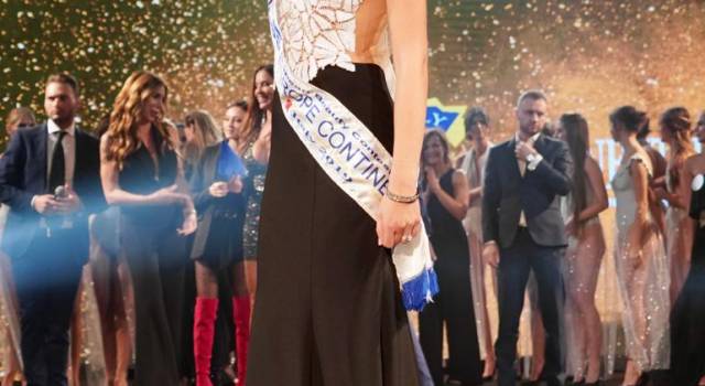 La lucchese Asia Carolina Bottaini in finale per Miss Europe Continental.  Fascia nazionale per la ragazza curata da Al.So. Eventi